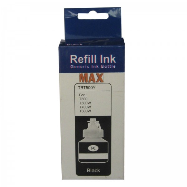Max Black Photo Dye 130ml Compatible Ink For Brother DCP-T300 T500W T700W Printer