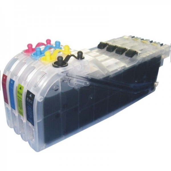 Max Refillable LC535 LC539 Ink Cartridge With Ink For Brother J100 J200 Printer