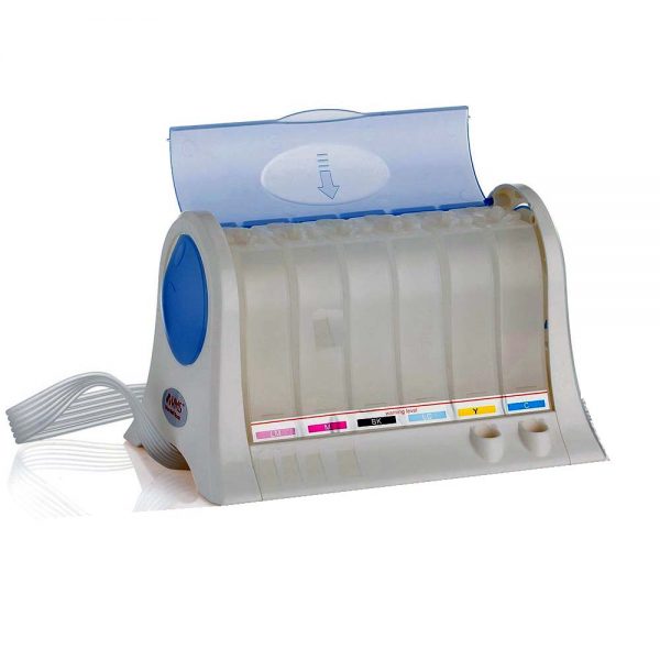 Max CISS Tank 6 Color For All Inkjet Printer (White)