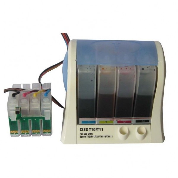 Max CISS Ink Tank 73N For Epson T10, T11, T21 Printer (With 400ML Ink)