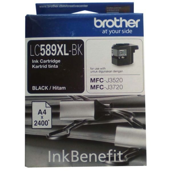 Brother LC589XL-BK Black Original Ink Cartridge