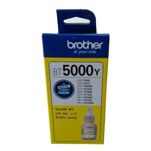 Brother BT5000Y Yellow Genuine Ink Bottle