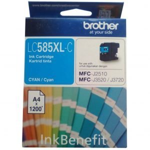 Brother LC585XL-C Cyan Original Ink Cartridge