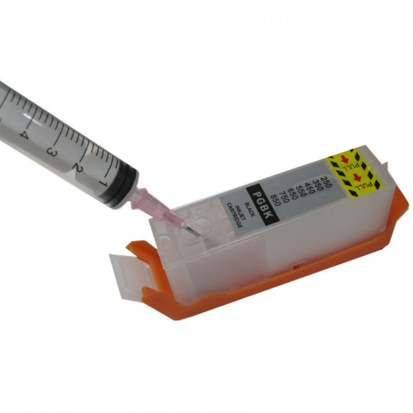 Max Empty Refillable PGI-770 CLI-771 Ink Cartridge Set For Canon MG5770 MG6870 Printer (5 Color)