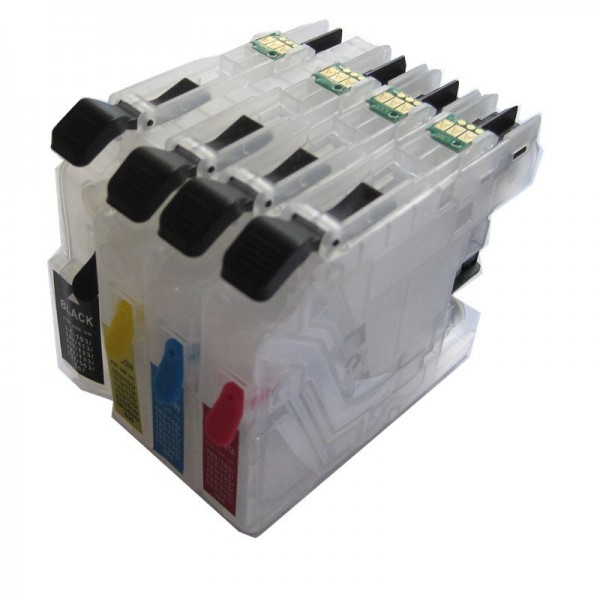 Max Empty Refillable LC563 Ink Cartridge For Brother MFC-J2310 MFC-J2510 MFC-J3520 MFC-J3720 Printer