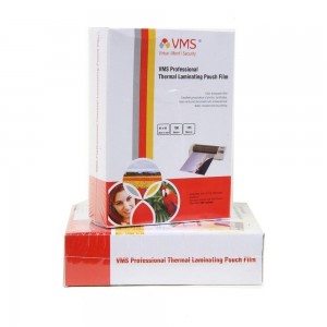 VMS Professional Thermal Lamination Pouch (65 x 95 mm) 125 Mic (100 Lamination Pouch)