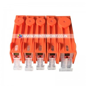 Max Empty Refillable PGI-520 CLI-521 Ink Cartridge For Canon iP3600 iP4600 MP540 MP620 MP630 MP980 MX860 MX870 Printer (5 Color)