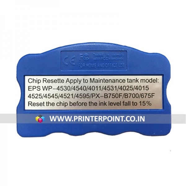 Chip Resetter Maintenance Tank T6710 T6711 For Epson L1455 Printer