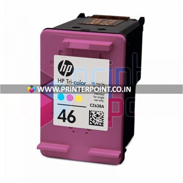 HP 46 Tri-Color Original Ink Cartridge For HP DeskJet 2020hc 2520hc