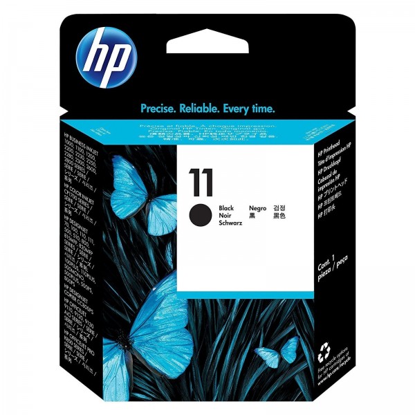 HP 11 Black Print Head Ink Cartridge (C4810A)