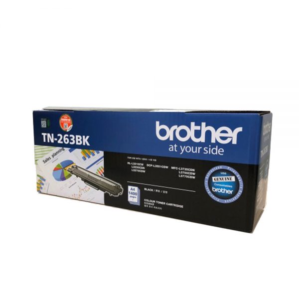 Brother TN-267BK Black Original Toner Cartridge (Box Pack)