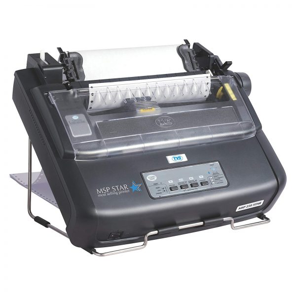 TVS MSP 250 Star Monochrome Dot Matrix Printer (9 Pin 80 Column)