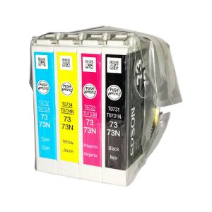 Epson 73 73N (T0731-T0734) Original Ink Cartridge Set (OEM Pack)