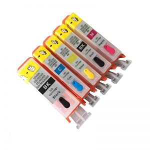 Max BCI-320 BCI-321 Empty Refillable Ink Cartridge For Canon MP540 MP620 MP630 MP980 MX860 MX870 MX886 iP3600 iP4600 Printer (5 Color)