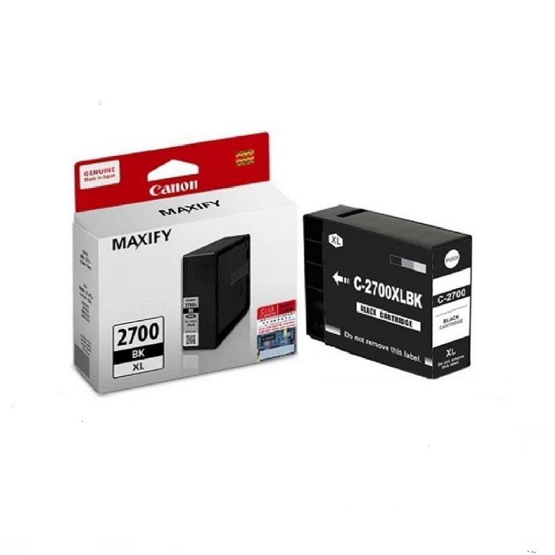 canon pgi 2700xl black ink cartridge for canon maxify ib4070 ib4170 mb5070 mb5170 mb5370 mb5470 printer