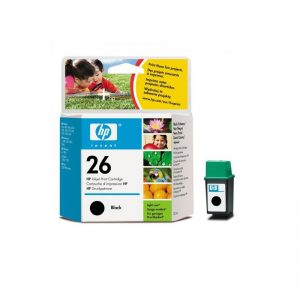 HP 26 Black Original Ink Cartridge Oem Pack (51626A)