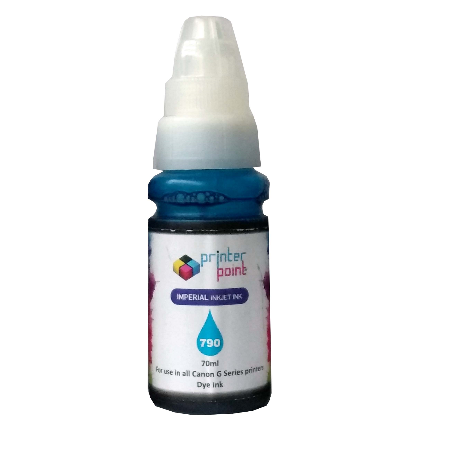 Printer_Point_Max _Cyan_Photo_Dye_70ML_High_Quality_Compatible_Ink_For_Canon_G-Series_Printer
