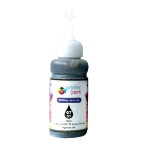 Max Black Photo Dye 70ML Compatible High Quality Ink For HP GT-Series Printer