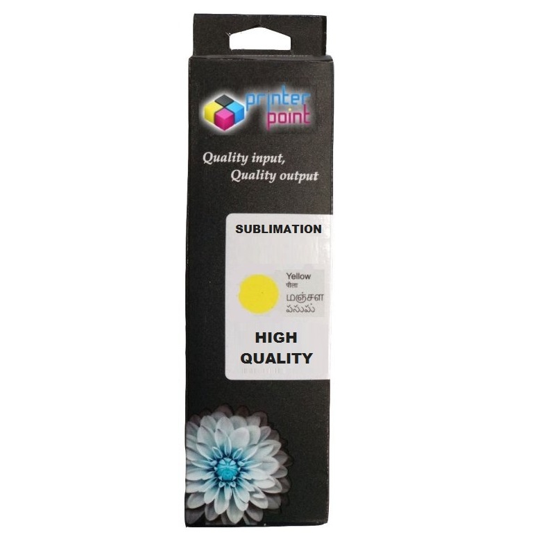 Printer_Point_Max_Yellow_Sublimation_70ML_Compatible_High_Quality_Ink_For_Epson_Printer