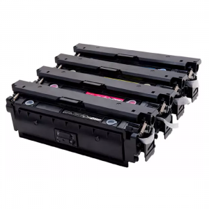 Laser Toner Cartridge 508A 4 Color (CF360A CF361A CF362A CF363A) Compatible For HP Color LaserJet MFP M552A M553A Printer