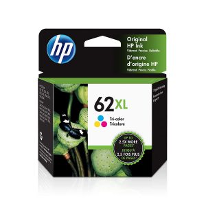 HP 62/62XL High Yield Tri-Color Original Ink Cartridge (C2P07AA)