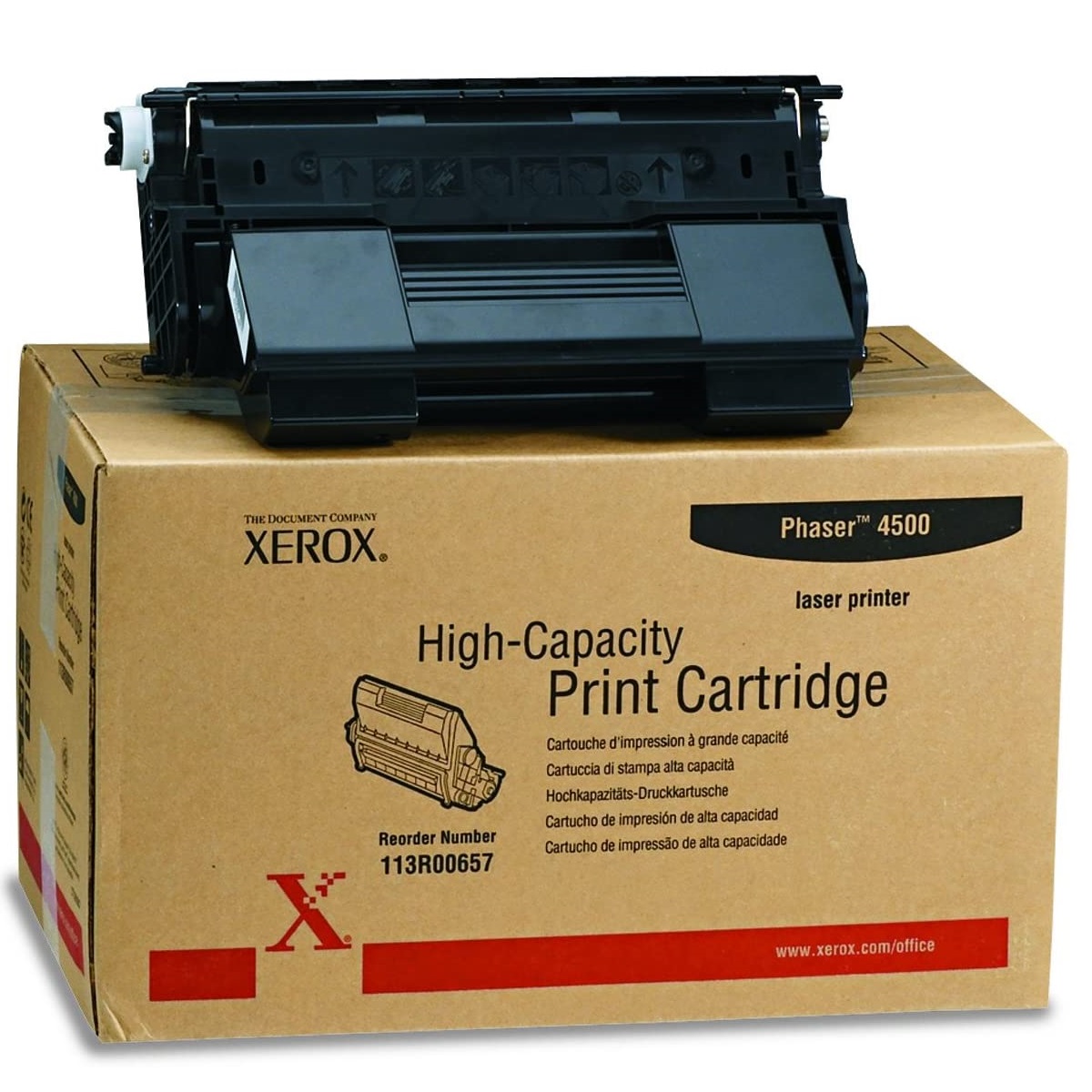 Xerox Phaser 4500 Black High Capacity Toner Cartridge Printer Point