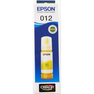 Epson 012 Yellow 70ML Genuine Ink Bottle (C13T07K498)