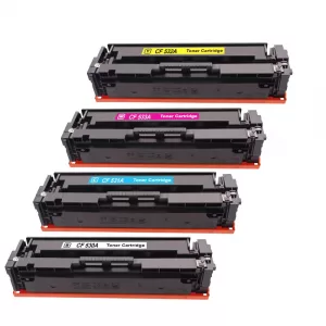 Laser Toner Cartridge 205A (BK/C/M/Y) Compatible For HP Color LaserJet Pro M154 M180 M181 Printer (CF530A CF531A CF532A CF533A)
