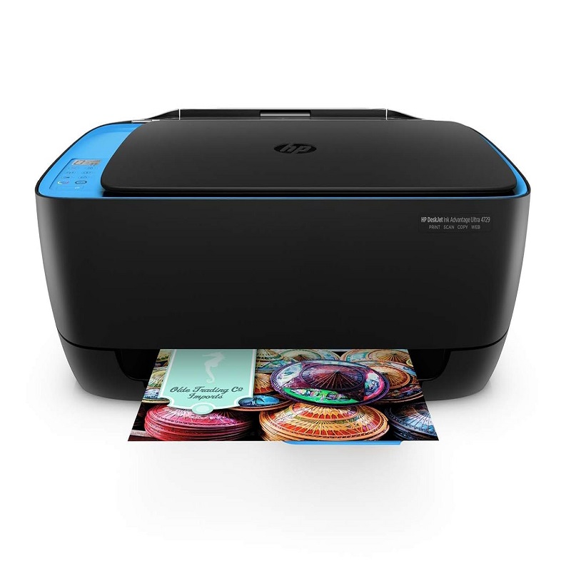 Unboxed HP DeskJet 4729 Ink Advantage Ultra Multi-function WiFi Color Inkjet Printer Unboxed HP DeskJet 4729 Ink Advantage Ultra Multi-function WiFi Color Inkjet Printer