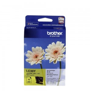 Brother LC39Y Yellow Original Ink Cartridge (Original Box Pack)